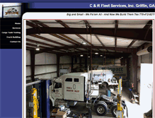 Tablet Screenshot of candrfleetservices.com